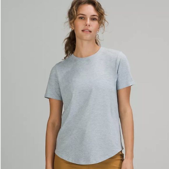 Lululemon  Love Crew heathered Chambray Size 6 Heathered blue grey NWT - Picture 1 of 5